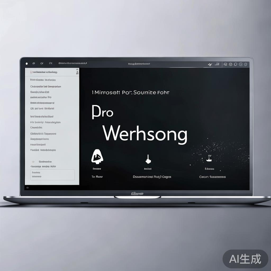 微软繁魏碑字体